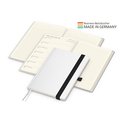 Geiger-Notes Match-Hybrid Creme Bestseller Notizbuch, Cover-Star matt, inkl. Druck, schwarz