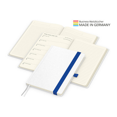 Geiger-Notes Match-Hybrid Creme Bestseller Notizbuch, Natura, inkl. Druck, mittelblau