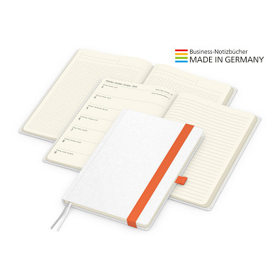 Geiger-Notes Match-Hybrid Creme Bestseller Notizbuch, Natura, inkl. Druck, orange