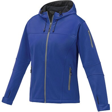 Match Softshelljacke für Damen, blau, S