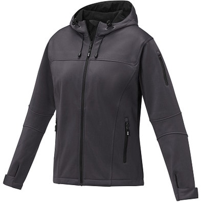 Match Softshelljacke für Damen, storm grey, S