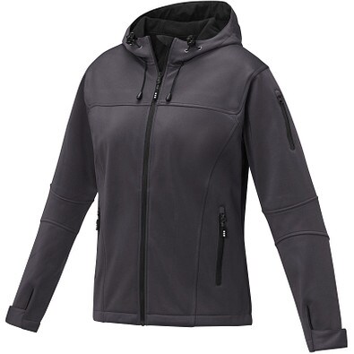 Match Softshelljacke für Damen, storm grey, XXL