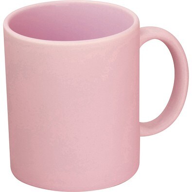 Matte Sublimationstasse aus Keramik ARIEL, pink