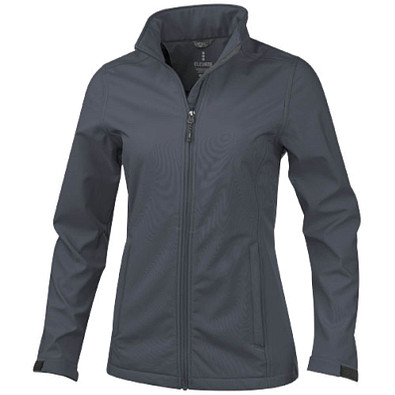 ELEVATE Damen Softshell Jacke Maxson, grau, M