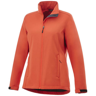 ELEVATE Damen Softshell Jacke Maxson, orange, L