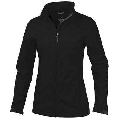 ELEVATE Damen Softshell Jacke Maxson, schwarz, S ELEVATE Damen Softshell Jacke Maxson, schwarz, S