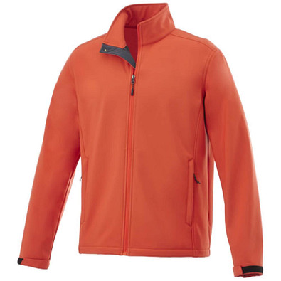 ELEVATE Herren Softshell Jacke Maxson, orange, M