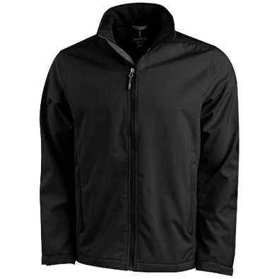 ELEVATE Herren Softshell Jacke Maxson, schwarz, XS