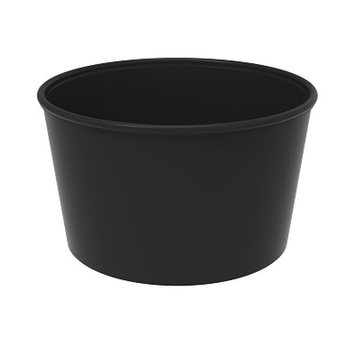 Mehrwegbecher ToGo, 460 ml, schlichtes schwarz