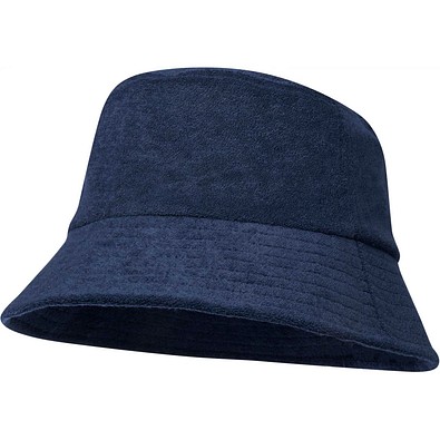 Melo GRS-recycelter Sonnenhut aus Frottee, navy