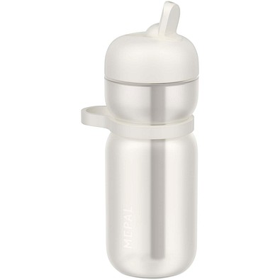 Mepal 600 ml Flip Sportflasche, weiss