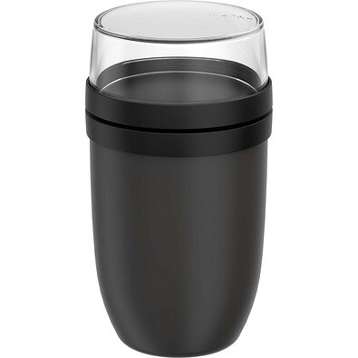Mepal Ellipse 750+300 ml Lunchpot, schwarz