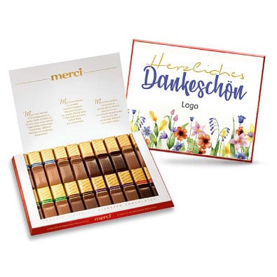 Merci Schokolade, Herzlichen Dank
