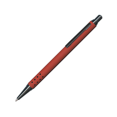 PENKO® Metall-Kugelschreiber Lipari Soft Gun, blaue Mine, rot