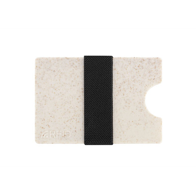 METMAXX® Kartenhülle IwalletCompact aus Weizenstroh, beige METMAXX® Kartenhülle IwalletCompact aus Weizenstroh, beige