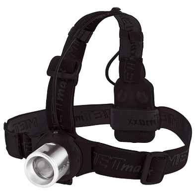 METMAXX® LED Kopflampe MegaBeam SecurityPro3Watt, schwarz METMAXX® LED Kopflampe MegaBeam SecurityPro3Watt, schwarz