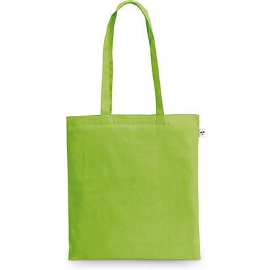 MEXICO. Tasche aus recycelter Baumwolle (70%) und Polyester (30% rPET) (150 g/m²), Hellgrün