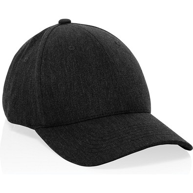 Milo AWARE™ 6-Panel-Heather-Kappe, schwarz