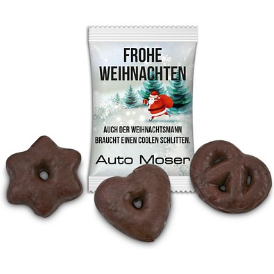 Mini Dreierlei im Werbetütchen, Folie weiß, inkl. Druck