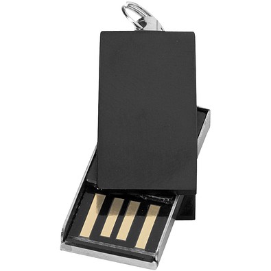 Mini Rotate USB-Stick, schwarz, 16GB