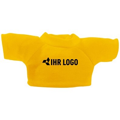 Mini-T-Shirt, gelb, S