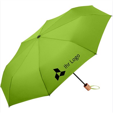 FARE® Taschenschirm ÖkoBrella Shopping, limette