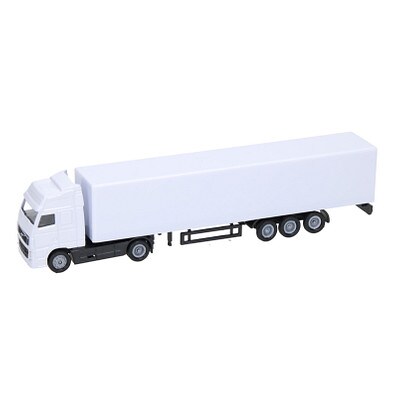 Miniatur-Fahrzeug Volvo Truck, weiß