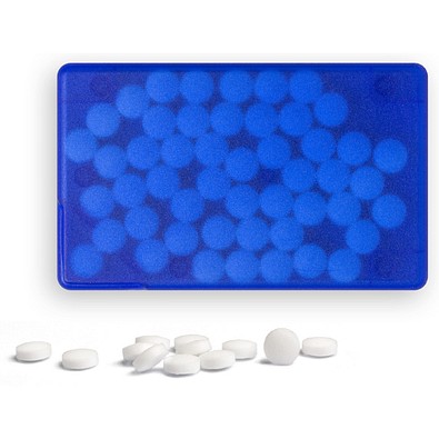 MintCard, 7 g, blau-transparent, ohne Druck