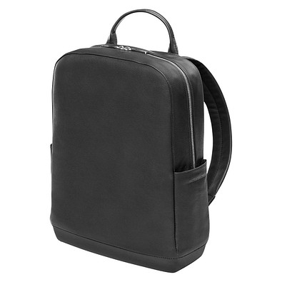 Moleskine Classic Rucksack aus Leder, schwarz