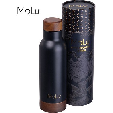 MoLu Trinkflasche Côte d’Azur,schwarz