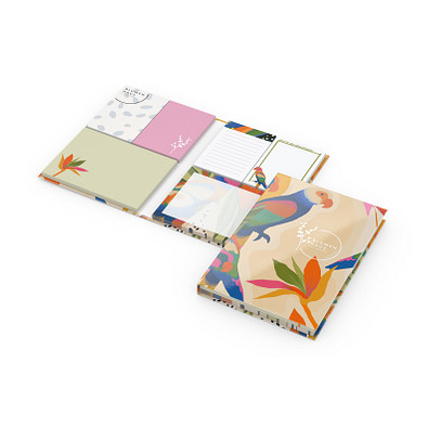 Geiger-Notes Monaco Bookcover Haftnotiz Kombi-Set, inkl. Druck, matt