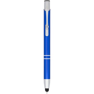 Moneta Kugelschreiber mit Metall Touchpen (blaue Mine), royalblau