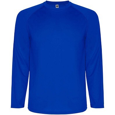 Montecarlo Langarm Sport-Shirt für Männer, blau, L
