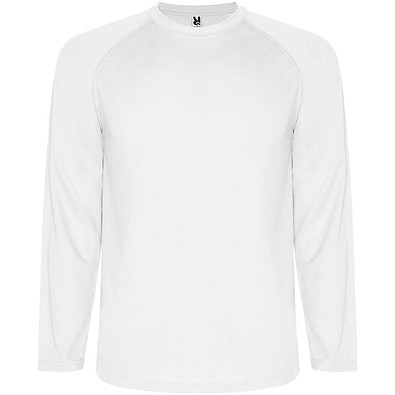 Montecarlo Langarm Sport-Shirt für Männer, weiss, XL