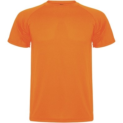 Montecarlo Sport T-Shirt für Herren, Fluor Orange, L