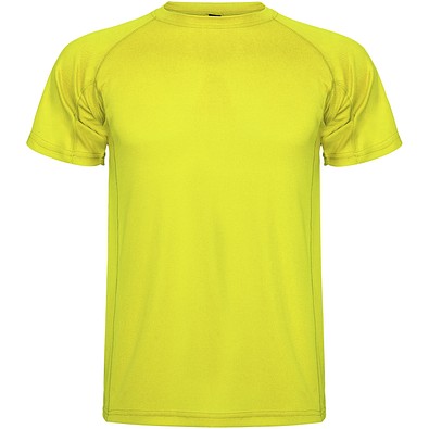 Montecarlo Sport T-Shirt für Herren, Fluor Yellow, 3XL