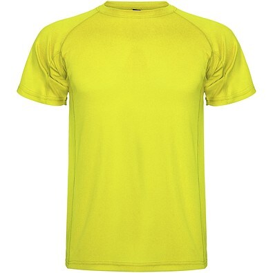 Montecarlo Sport T-Shirt für Kinder, Fluor Yellow, 4