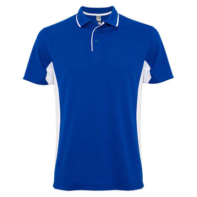 Montmelo Sport Poloshirt Unisex, royalblau / weiß, L