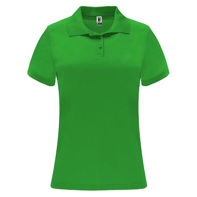 Monzha Sport Poloshirt für Damen, Green Fern, L