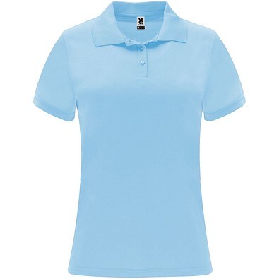 Monzha Sport Poloshirt für Damen, himmelblau, S