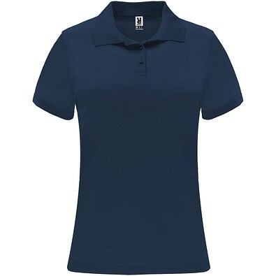 Monzha Sport Poloshirt für Damen, Navy Blue, L
