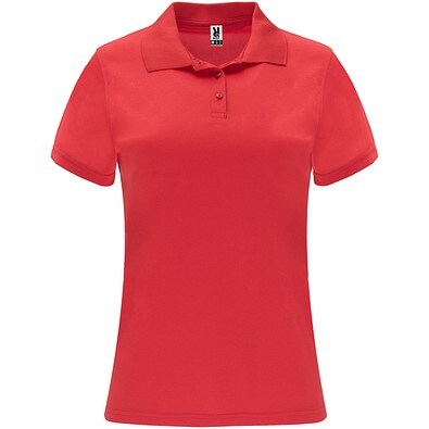 Monzha Sport Poloshirt für Damen, rot, L