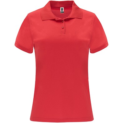 Monzha Sport Poloshirt für Damen, rot, XL