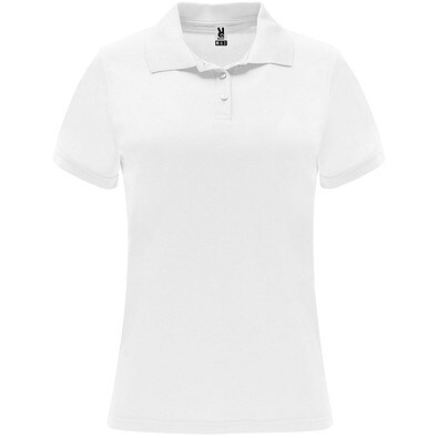 Monzha Sport Poloshirt für Damen, weiss, L