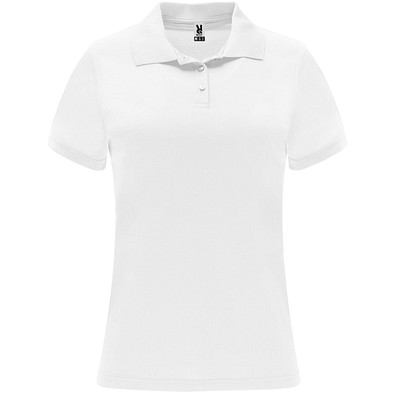 Monzha Sport Poloshirt für Damen, weiss, XL