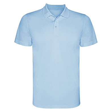 Monzha Sport Poloshirt für Herren, himmelblau, 2XL