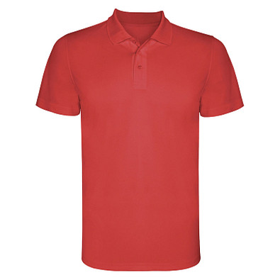 Monzha Sport Poloshirt für Herren, rot, M