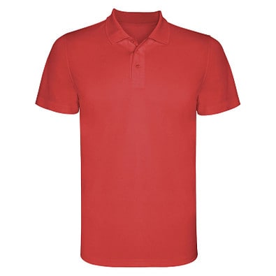 Monzha Sport Poloshirt für Herren, rot, XL
