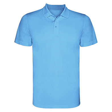 Monzha Sport Poloshirt für Herren, türkis, M