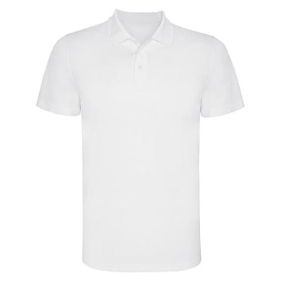 Monzha Sport Poloshirt für Herren, weiss, XL